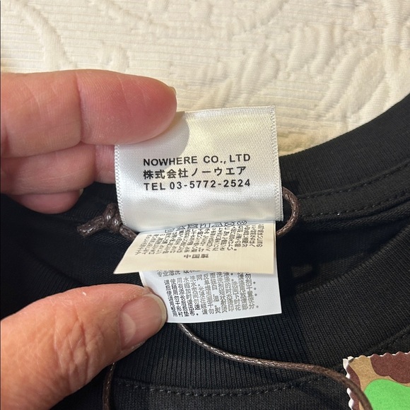 A Bathing Ape Black S/S Tee shirt. NWT in Poly. Size Small Street Wear. Luxury - Picture 6 of 16